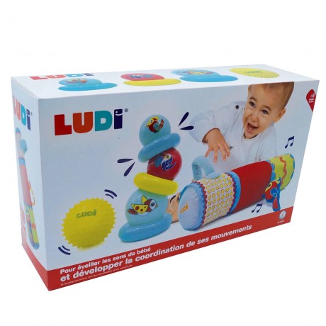 Ludi Υφασμάτινος Κύλινδρος με Πυραμίδα μπάλες