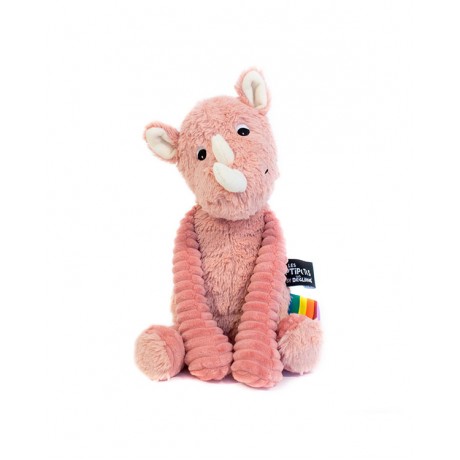 Deglingos Ρινόκερος ροζ''PELUCHE"