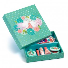 Ξύλινο παιχνίδι ρόλων 'Σετ μακιγιάζ πουλάκια'