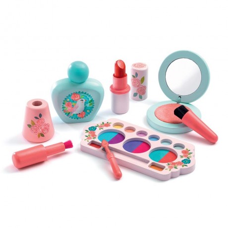 Ξύλινο παιχνίδι ρόλων 'Σετ μακιγιάζ πουλάκια'