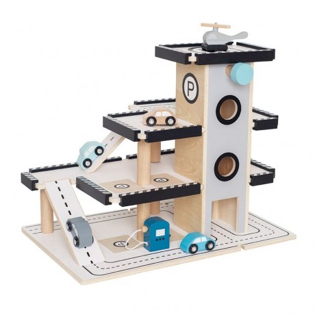 Jabadabado: Ξύλινο πάρκινγκ αυτοκινήτων