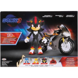 Jakks Pacific 3 Movie Φιγούρα 5'' Shadow With Motorcycle (424064)