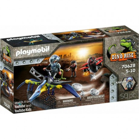 Playmobil Πτεροδάκτυλος Και Μαχητές Με Drone (70628)