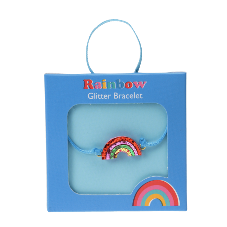 Rainbow Glitter βραχιόλι