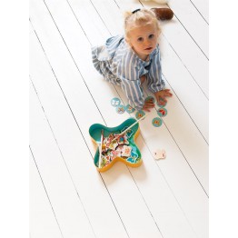 Scratch Επιτραπέζιο Ψάρεμα Μέμο και Ντόμινο 3 σε 1 Πεταλούδα